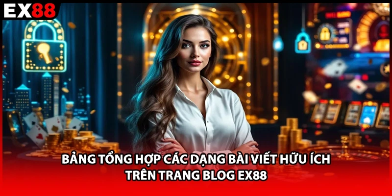 Bảng tổng hợp các dạng bài viết hữu ích trên trang blog EX88